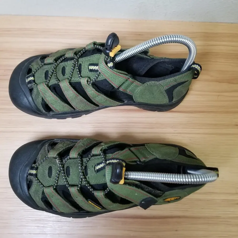 Keen Kids‎ Size 4 Newport Water Sandals Olive Green Outdoor Hiking Shoe Gorpcore